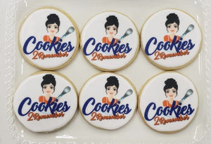 The Custom Corporate Logo Cookie Box