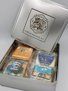 The Custom Volunteer Firefighter Cookie Box