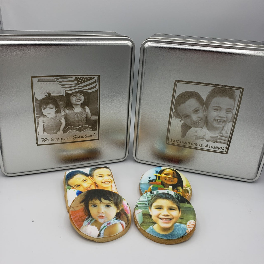 The  Custom Family Photo Cookie Box
